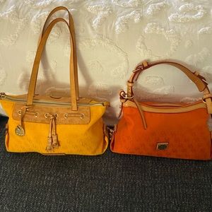 2 Dooney and Bourke bags in good to great condition Authentic!